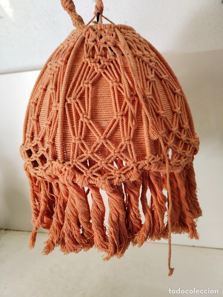 Vintage: lampara crochet ganchillo - Foto 1