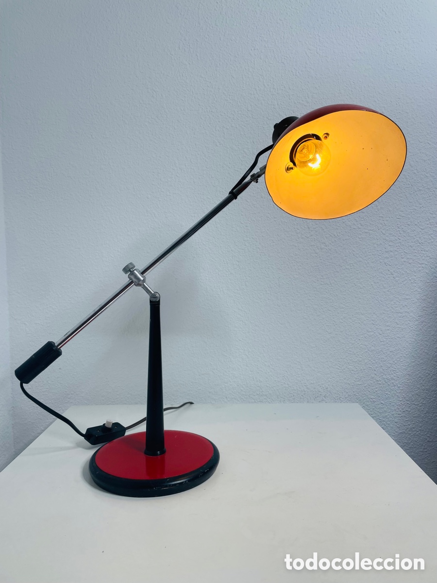 Vintage: Aluminor L&aacute;mpara Vintage 1960 - Foto 2