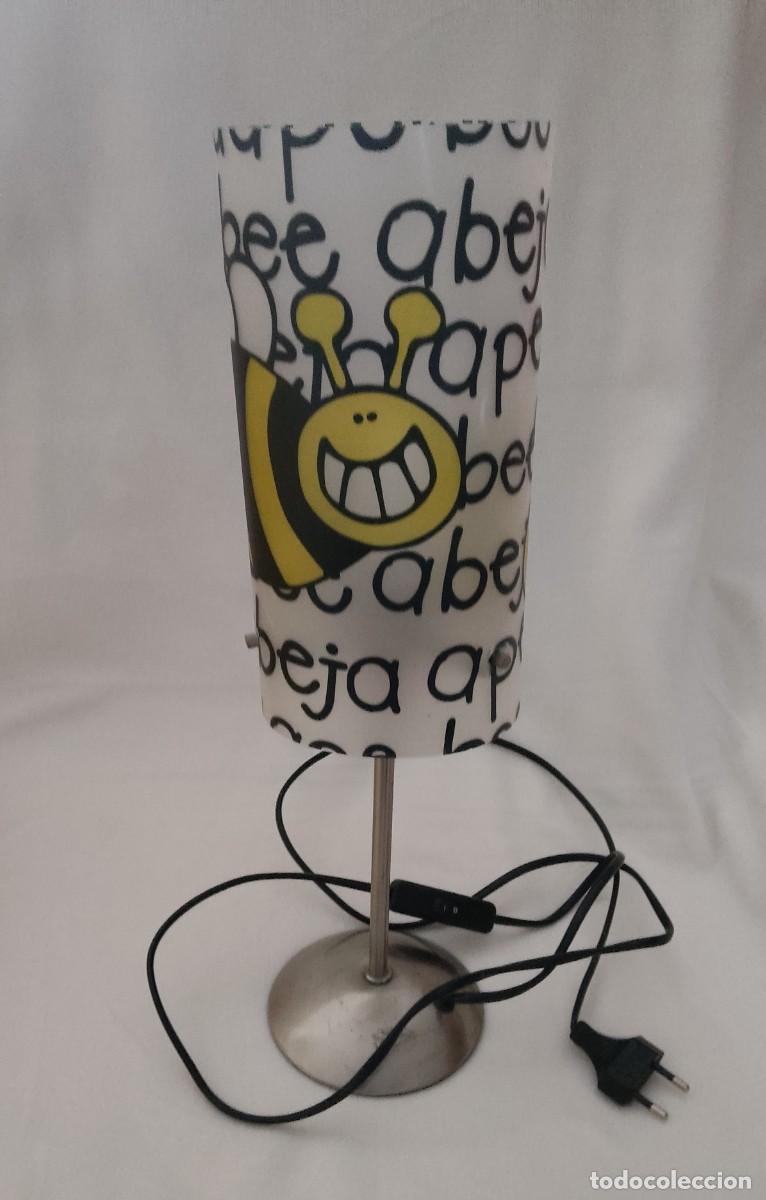 Vintage: L&Aacute;MPARA DE MESA ABEJA - Foto 1