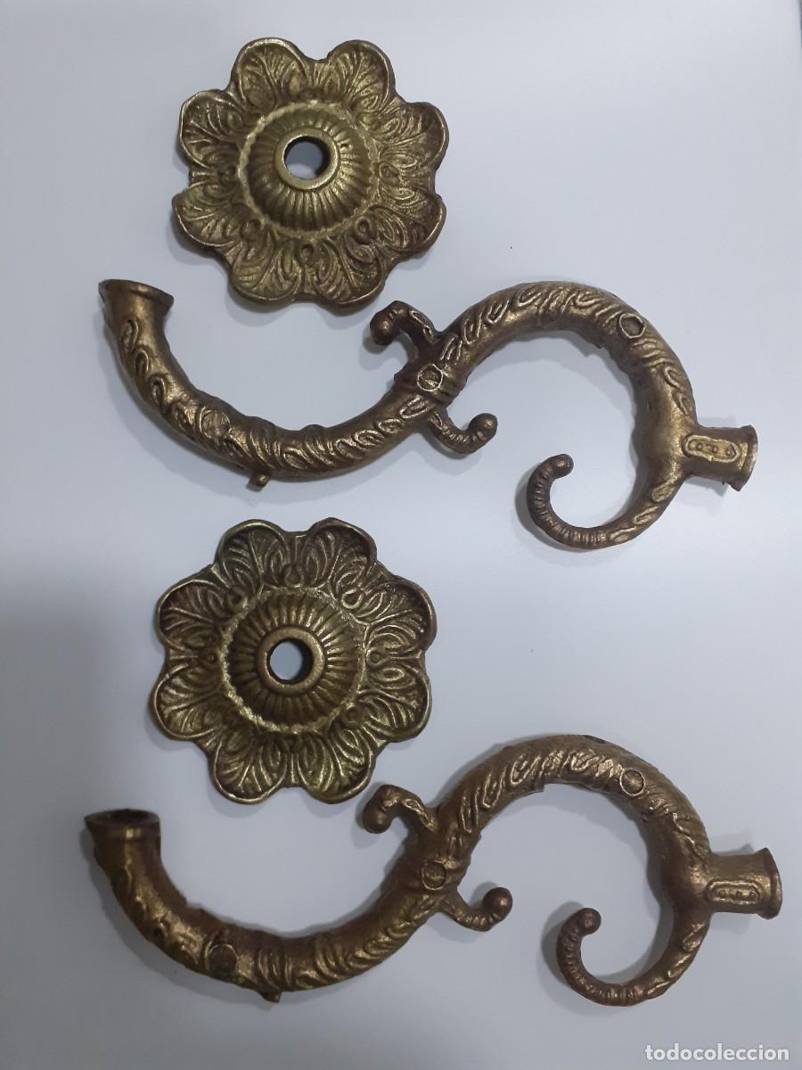 Vintage: L&aacute;mpara antigua aplique pared - Foto 1