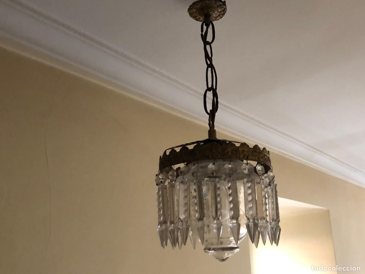 Vintage: LAMPARA CRISTAL - Foto 3