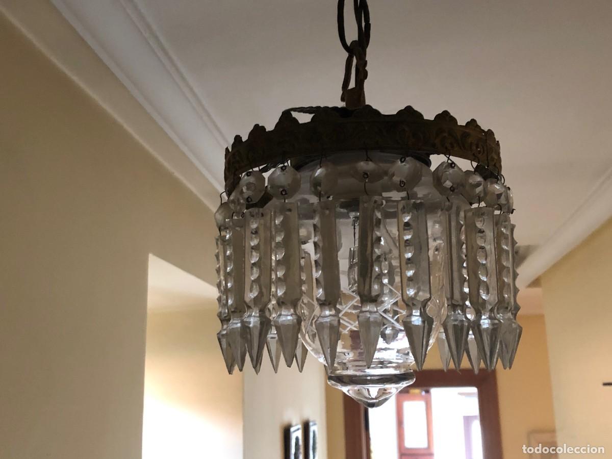 Vintage: LAMPARA CRISTAL - Foto 1