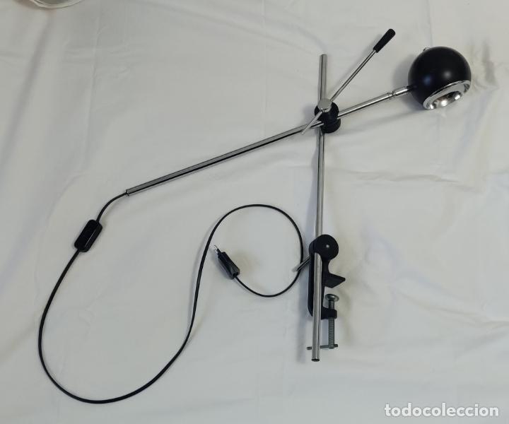 Vintage: Flexo regulable vintage acero cromado space age - Foto 1