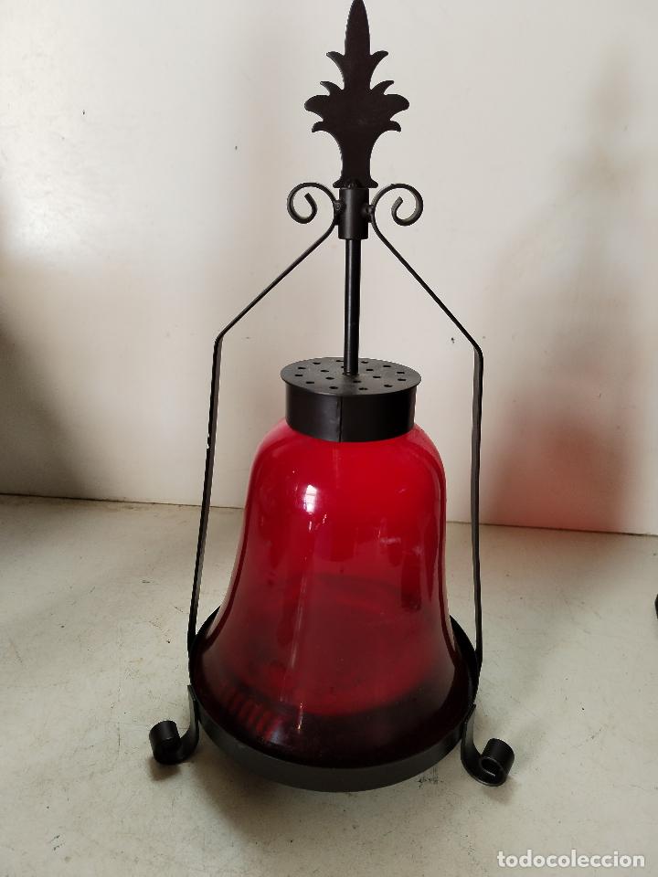 Vintage: farol rojo vintage - Foto 4
