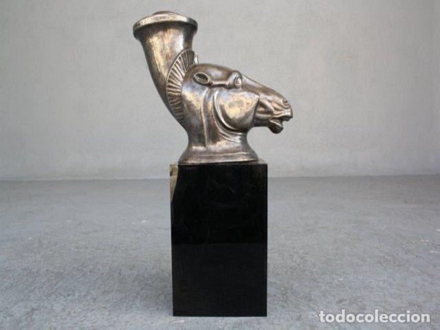 Vintage: Pied de lampe style 1950 en Galvano - Foto 3