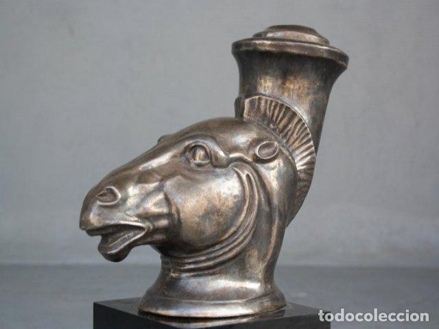 Vintage: Pied de lampe style 1950 en Galvano - Foto 7