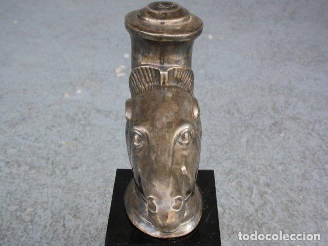 Vintage: Pied de lampe style 1950 en Galvano - Foto 9