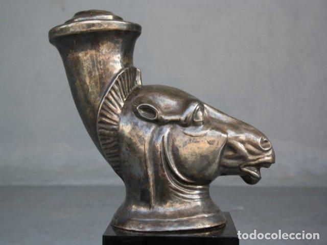 Vintage: Pied de lampe style 1950 en Galvano - Foto 10