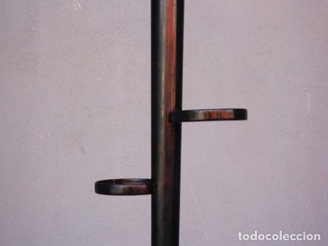 Vintage: Lampe sur pied 1940 vasque opaline - Foto 7