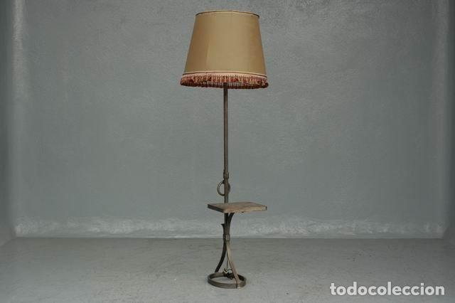 Vintage: Pied de lampe 1950 pierre de lave - Foto 2
