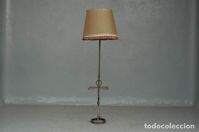 Vintage: Pied de lampe 1950 pierre de lave - Foto 4