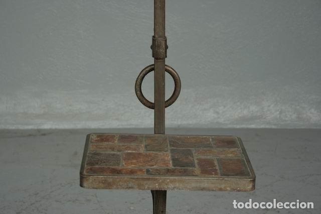 Vintage: Pied de lampe 1950 pierre de lave - Foto 7