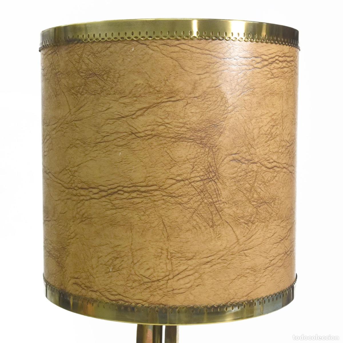 Vintage: Lampe de bureau laiton moderniste - Foto 5