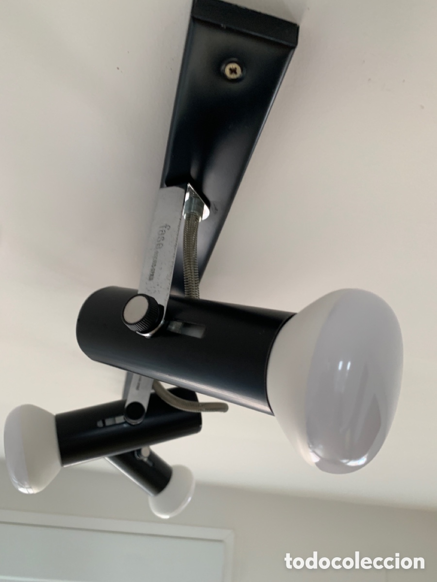 Vintage: Tres focos orientables marca Fase - Foto 3