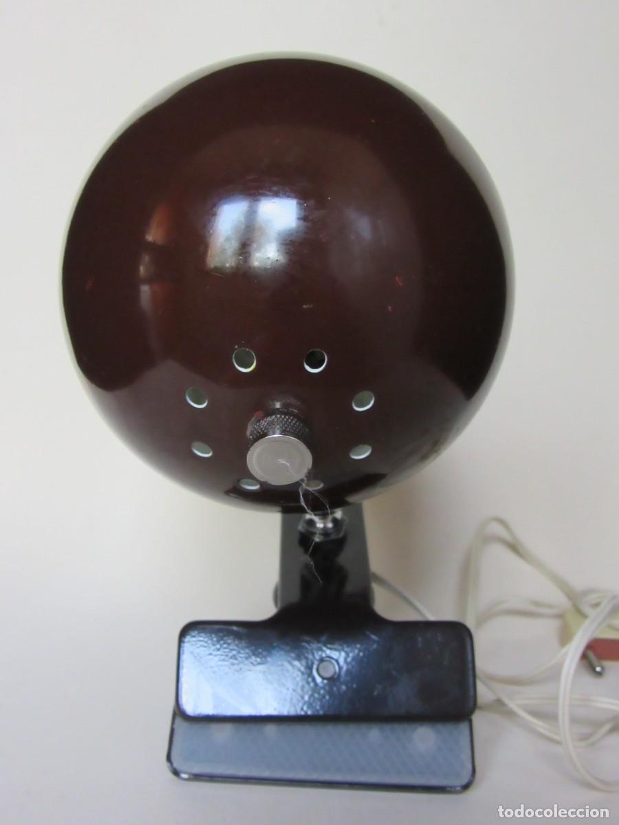Vintage: LAMPARA DE PINZA EYE BALL - SPACE AGE - Foto 2
