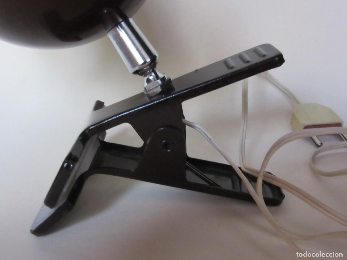 Vintage: LAMPARA DE PINZA EYE BALL - SPACE AGE - Foto 5