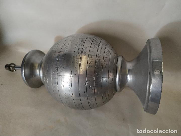 Vintage: lampara globo terraqueo - Foto 7