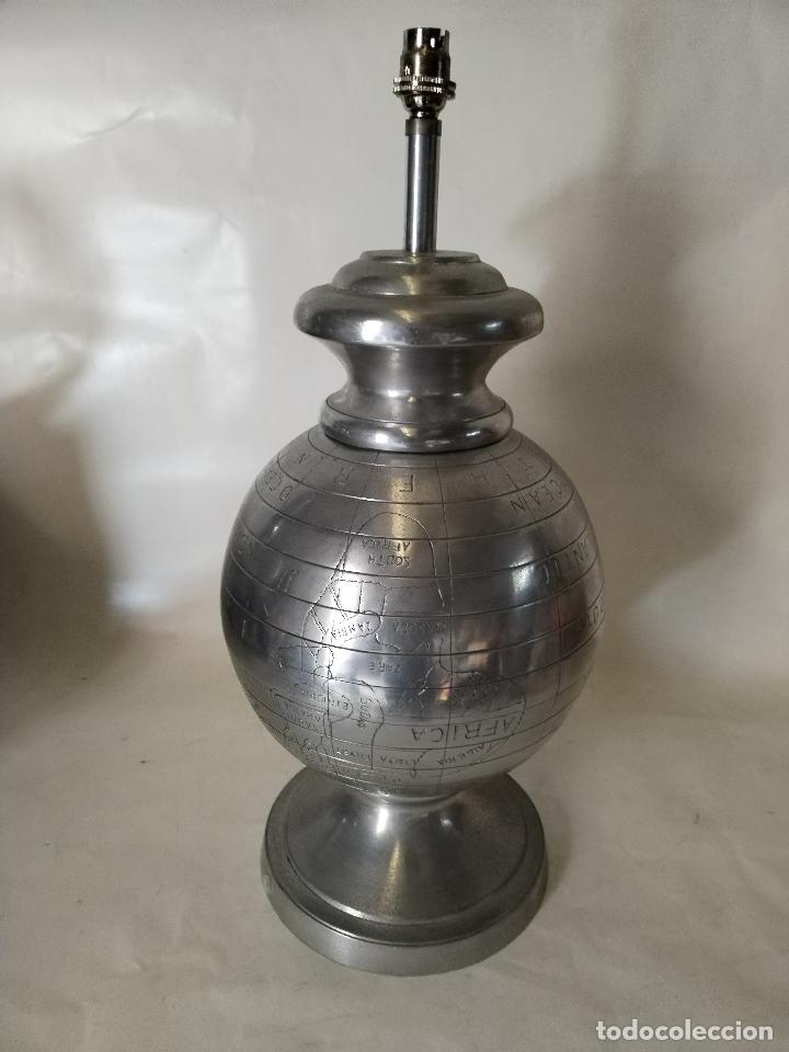 Vintage: lampara globo terraqueo - Foto 9