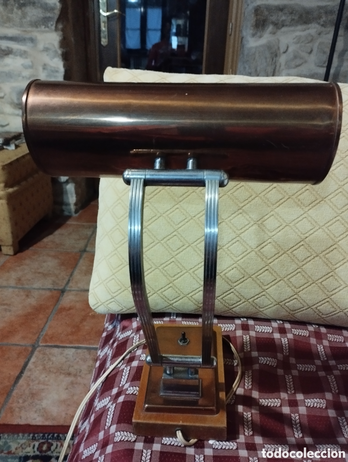 Vintage: Lampara sobremesa art deco - Foto 5