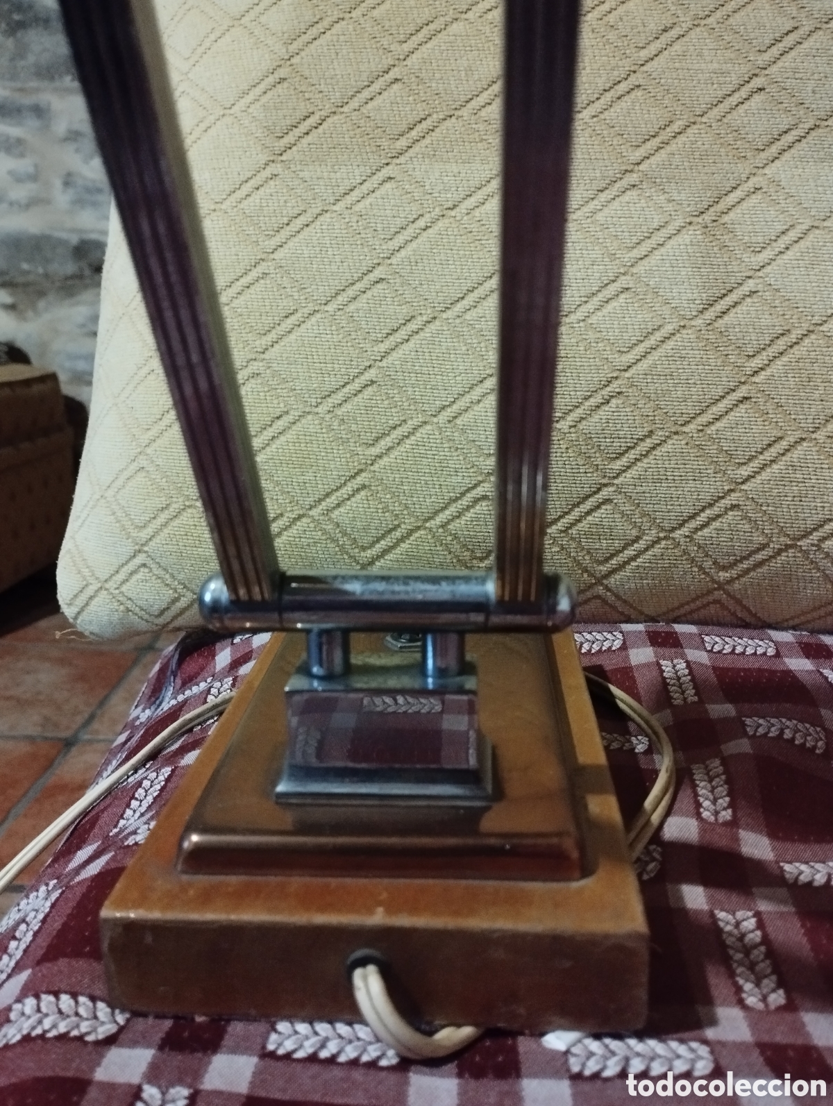 Vintage: Lampara sobremesa art deco - Foto 6