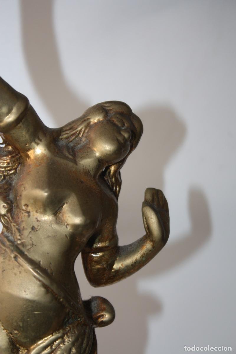 Vintage: LAMPARA MESA BRONCE36 CM - Foto 2