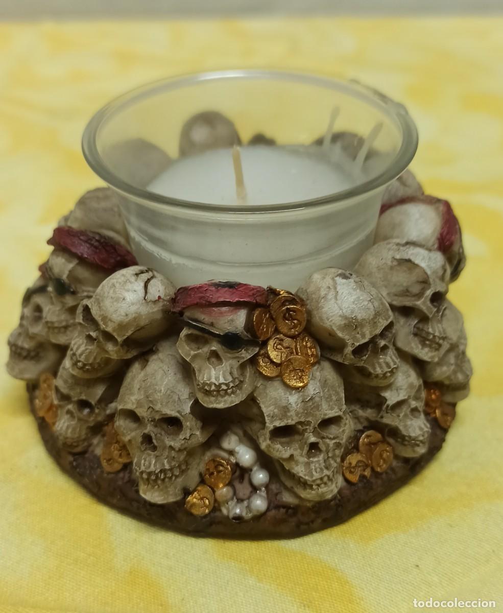 Vintage: Portavela calaveras - Foto 1