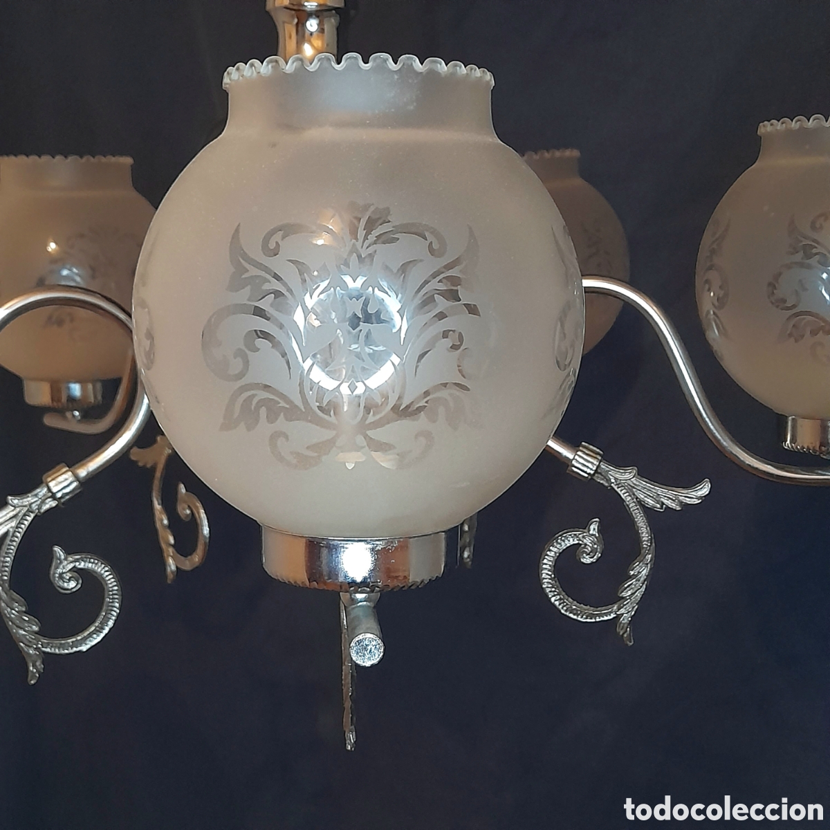 Vintage: L&aacute;mpara de techo vintage. - Foto 4