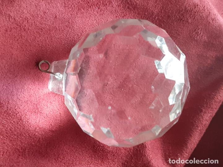 Vintage: Bola cristal lampara - Foto 3