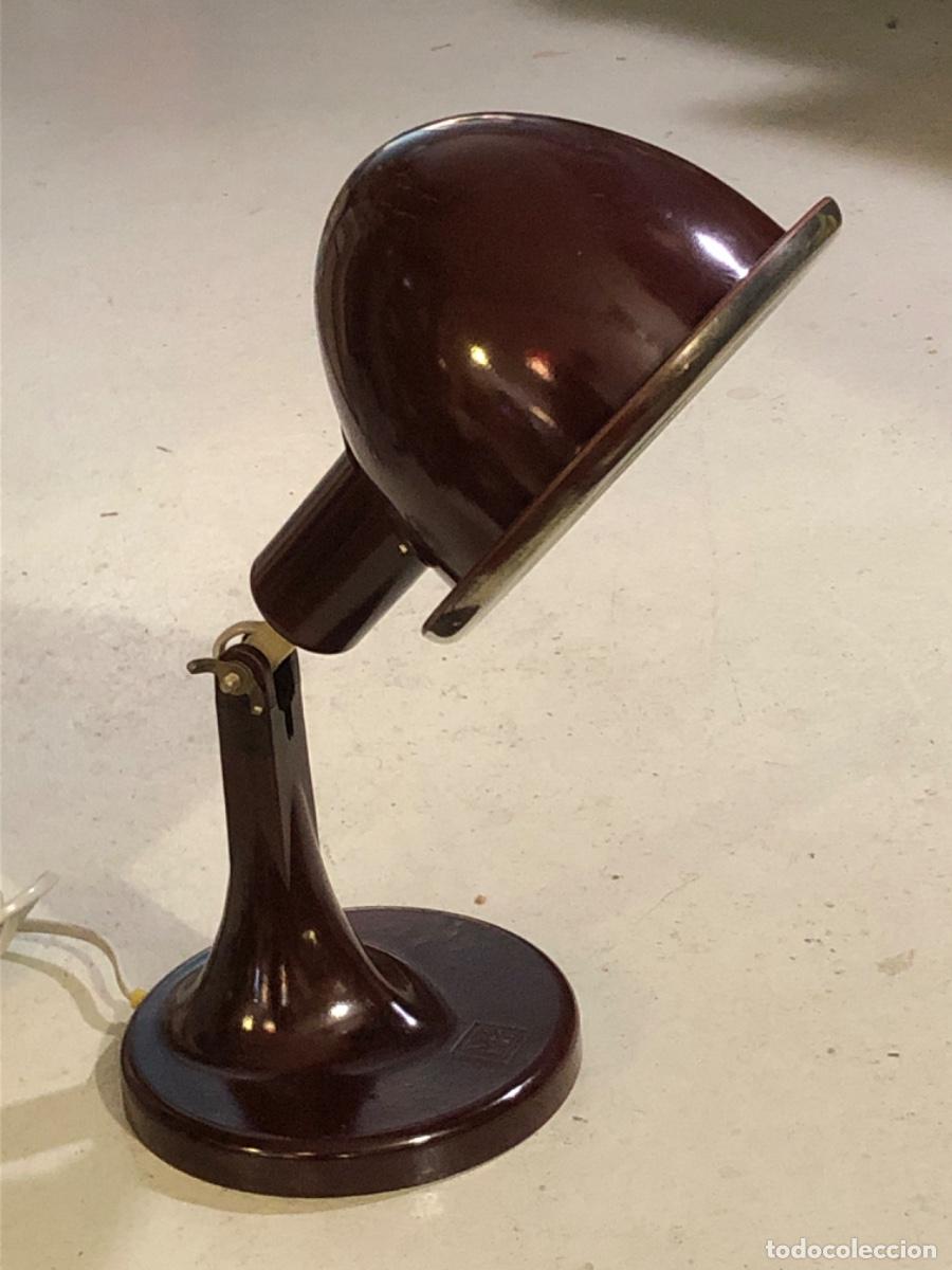 Vintage: L&aacute;mpara de mesa art deco Emut - Foto 2