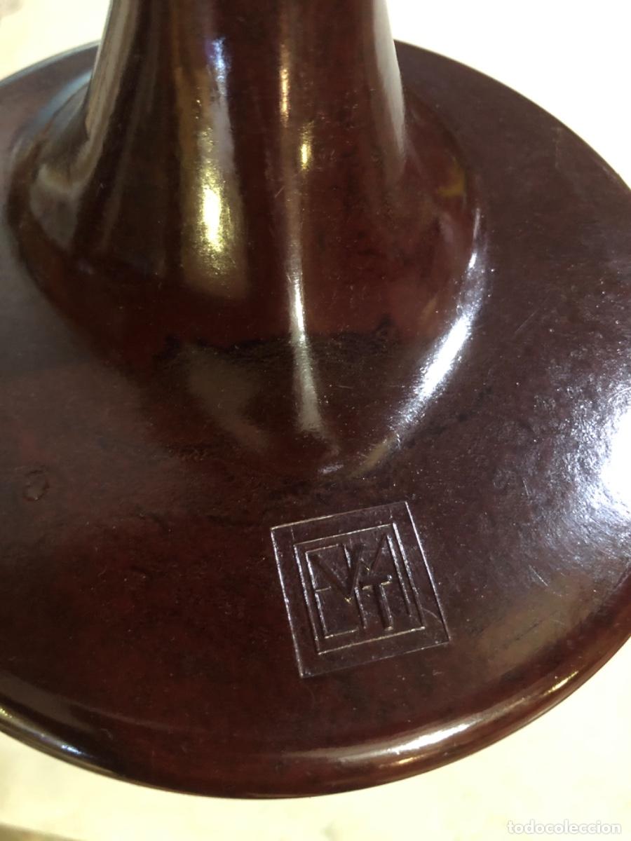 Vintage: L&aacute;mpara de mesa art deco Emut - Foto 5