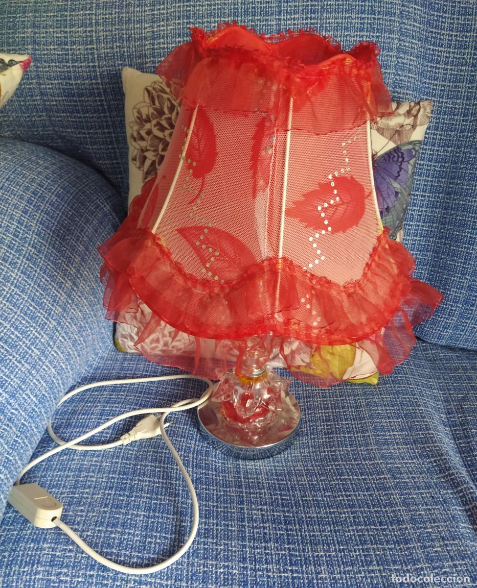 Vintage: Lampara roja perfecta - Foto 1
