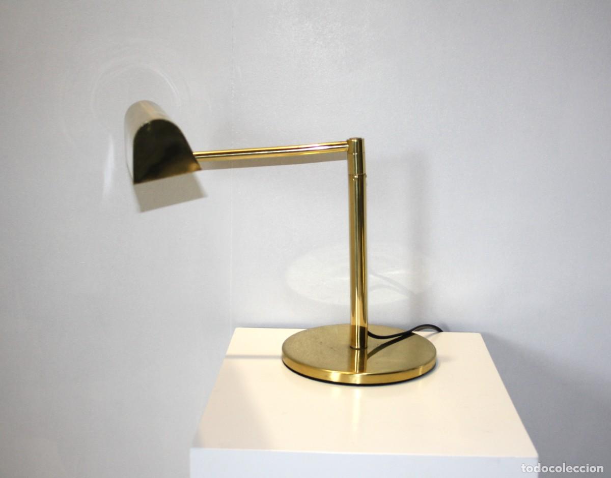Vintage: Lampara de mesa Metalarte Hansen - Foto 10