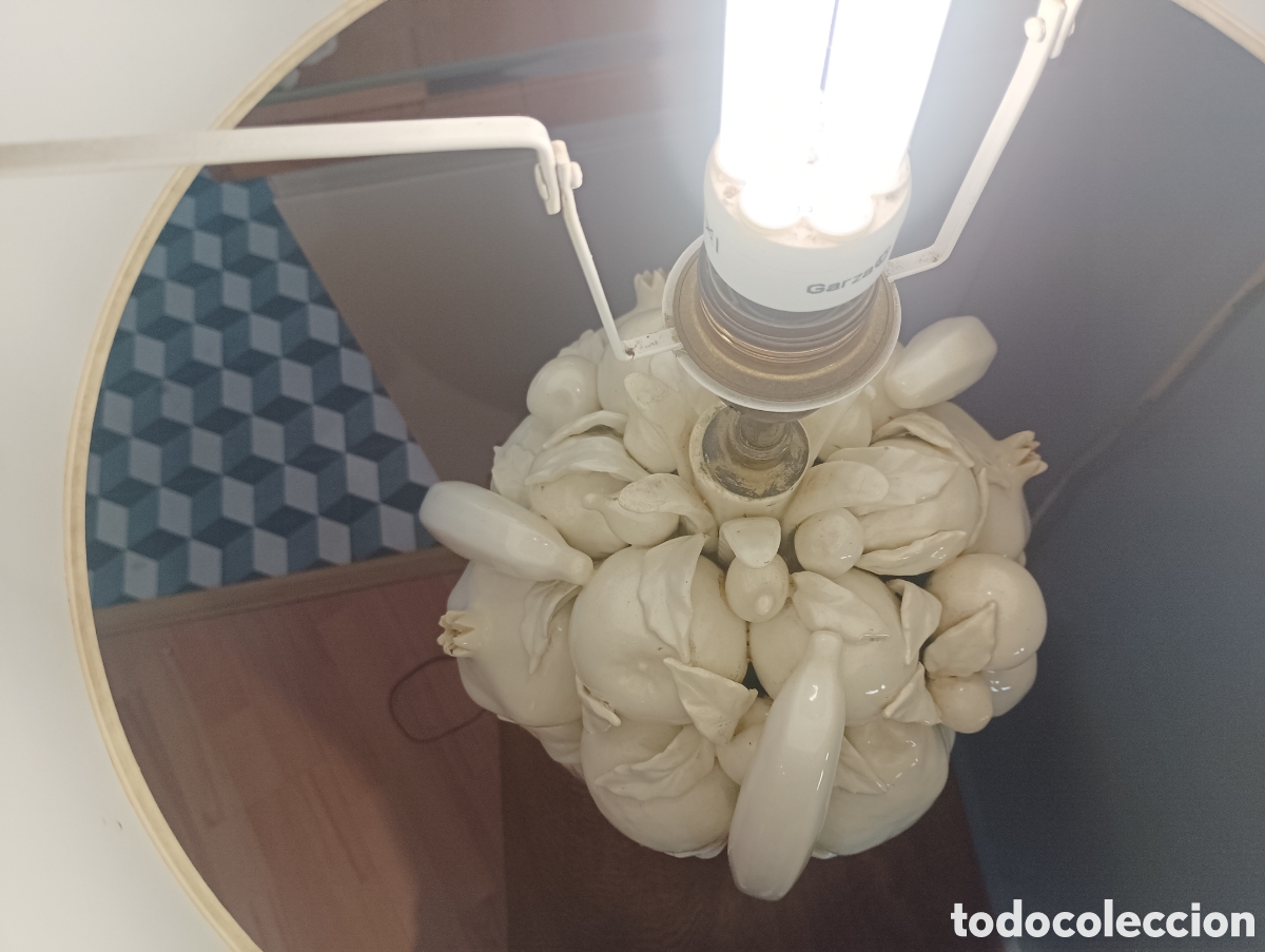 Vintage: Lampara de manises XL - Foto 3