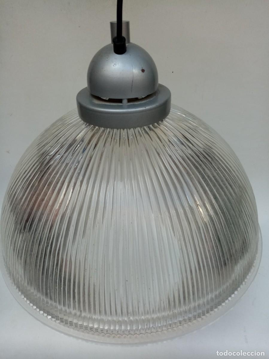 Vintage: lampara de techo industrial - - Foto 2