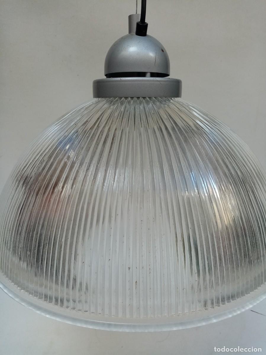 Vintage: lampara de techo industrial - - Foto 4