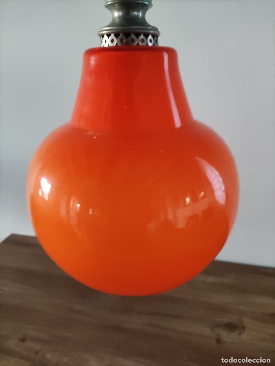 Vintage: LAMAPARA DE TECHO - VINTAGE OPALINA NARANJA - Foto 1