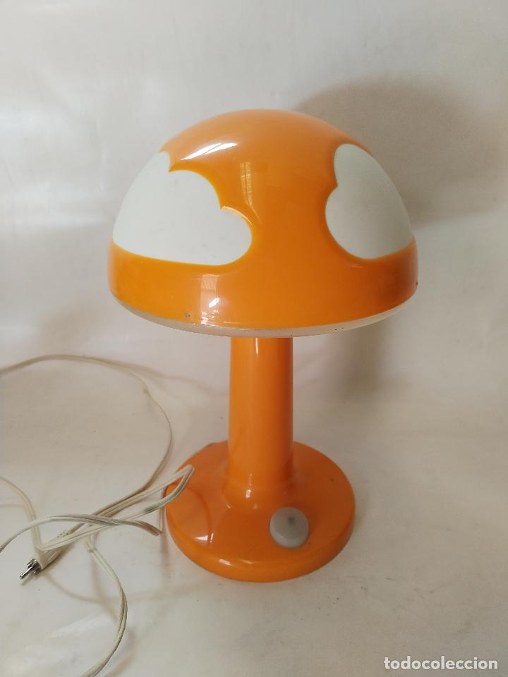 Vintage: lampara champi&ntilde;on de sobremesa - Foto 5