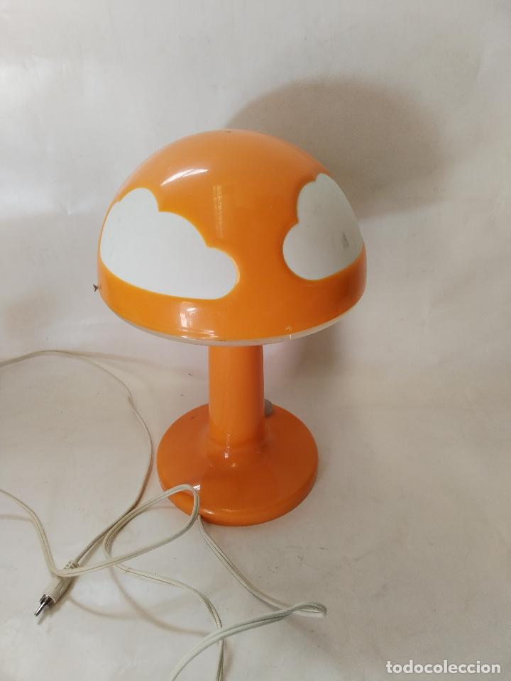 Vintage: lampara champi&ntilde;on de sobremesa - Foto 1