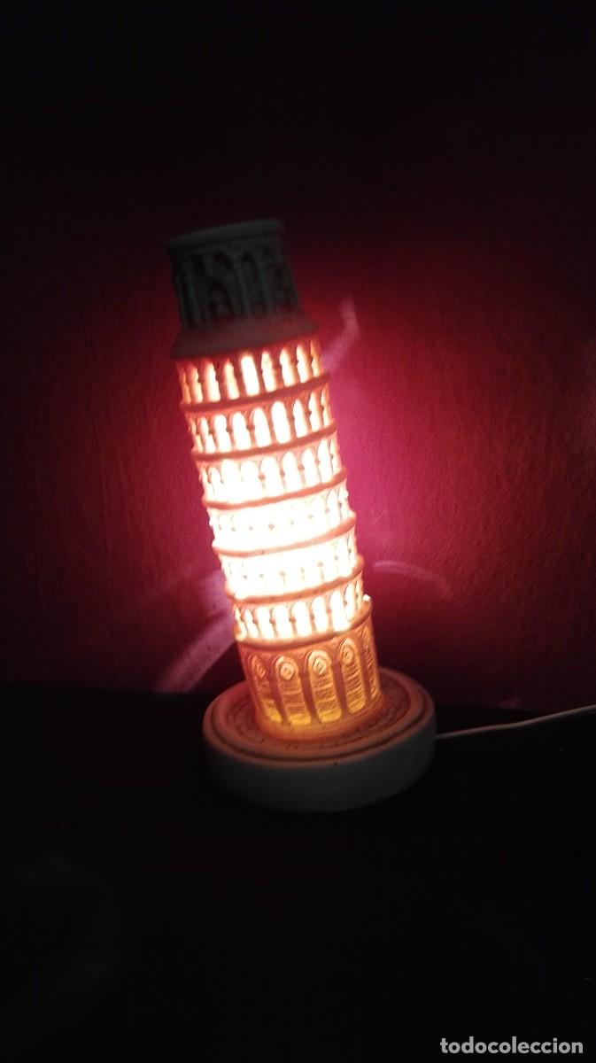 Vintage: LAMPARA TORRE DE PISA - Foto 3