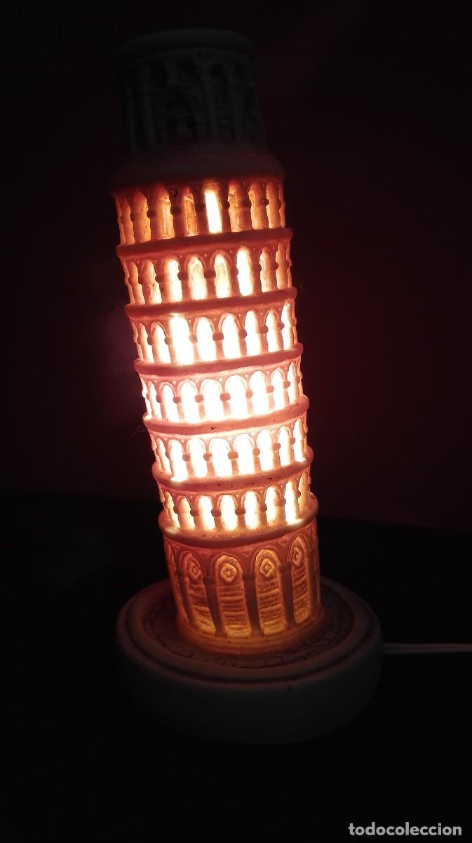 Vintage: LAMPARA TORRE DE PISA - Foto 5