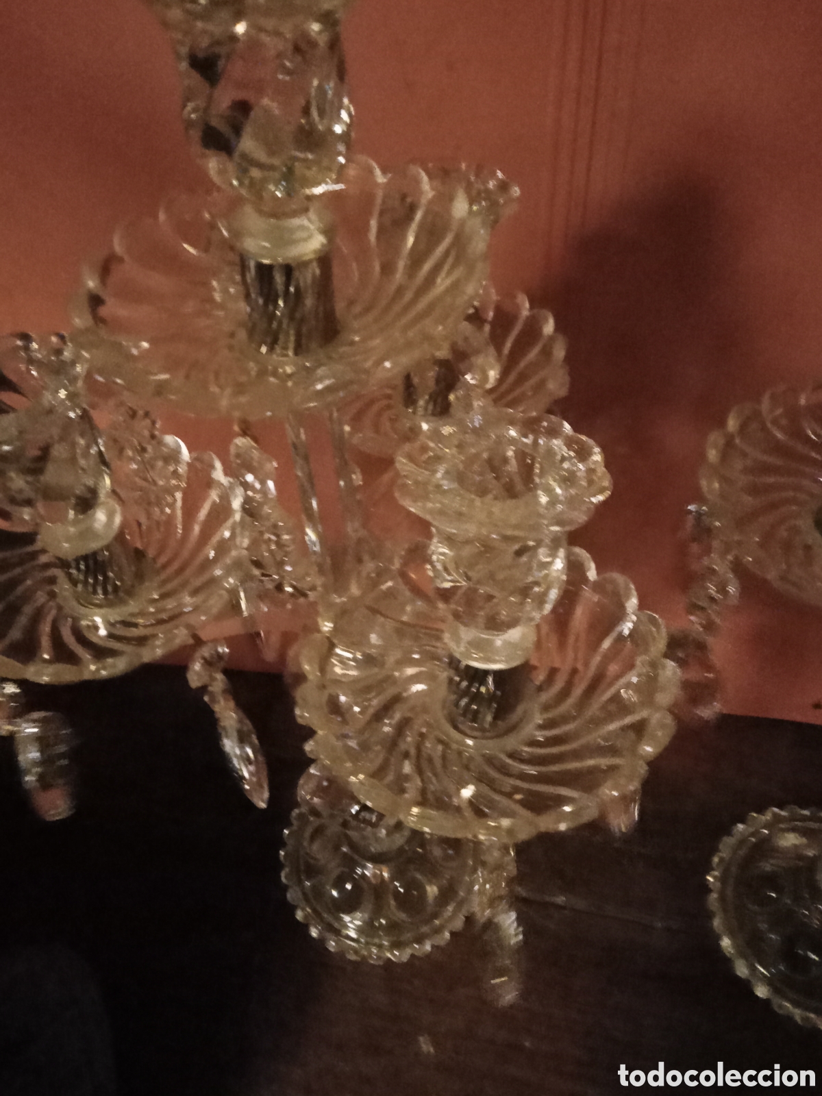 Vintage: Candelabros de cristal - Foto 3