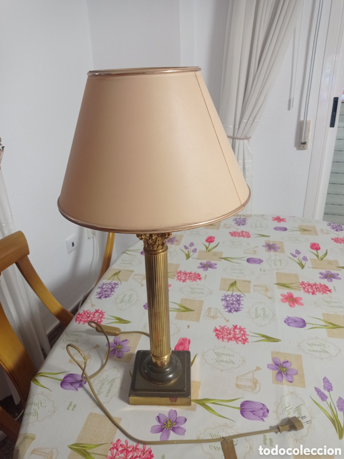 Vintage: L&aacute;mpara de mesita - Foto 4