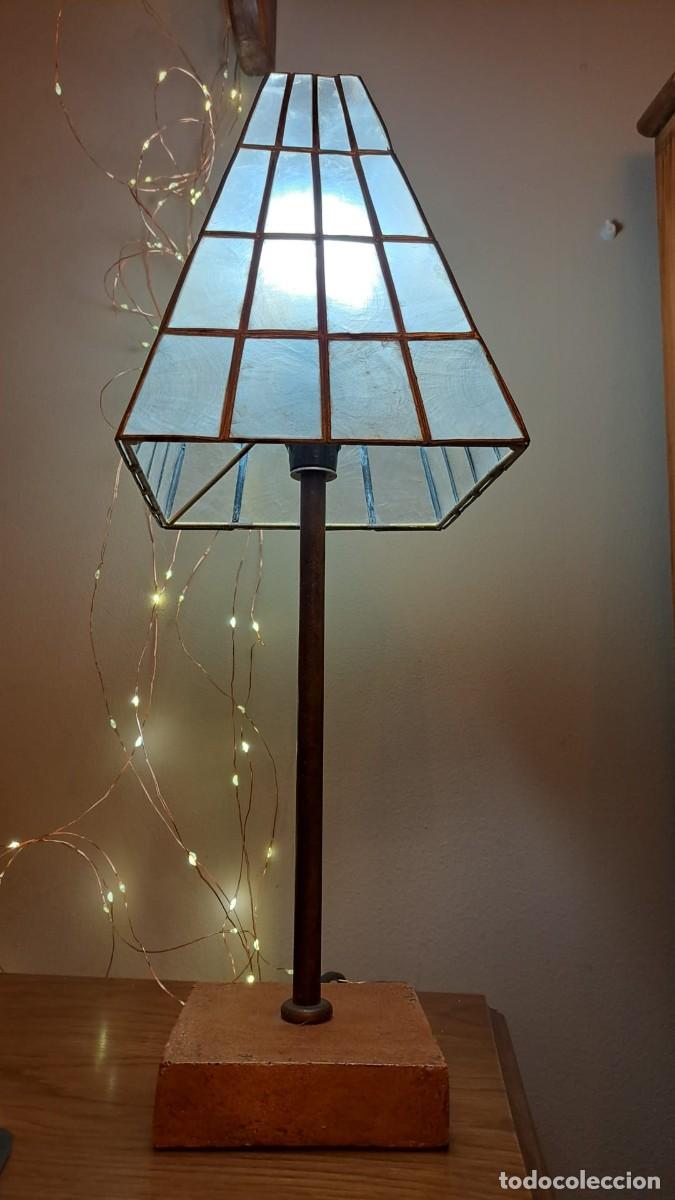 Vintage: Preciosa Lampara de Mesa Vintage - Foto 4