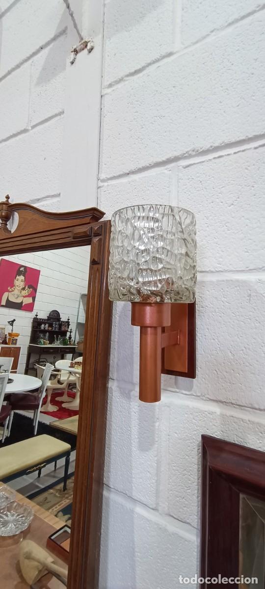 Vintage: APLIQUES A&Ntilde;OS 50&acute; DE MADERA Y CRISTAL. - Foto 7