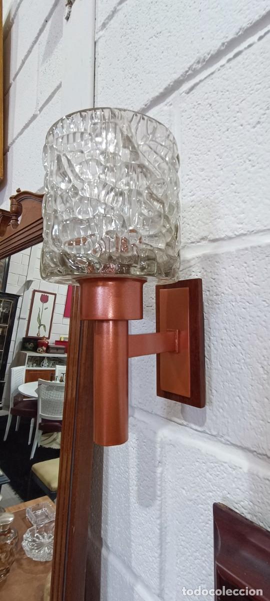 Vintage: APLIQUES A&Ntilde;OS 50&acute; DE MADERA Y CRISTAL. - Foto 10
