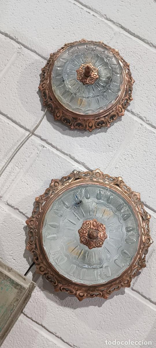 Vintage: L&Aacute;MPARAS DE TECHO O PARED VINTAGE. - Foto 6
