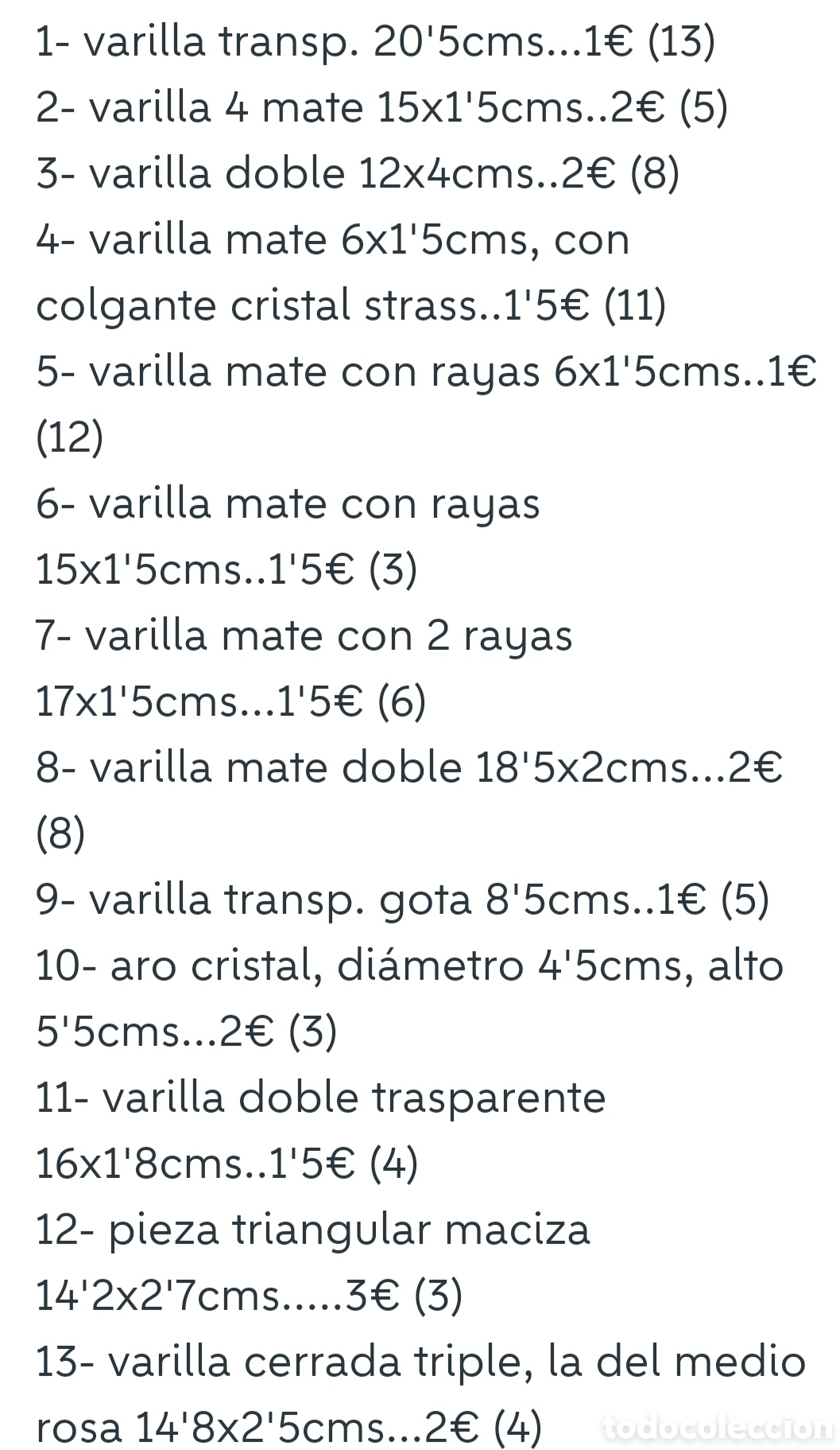 Vintage: Accesorios para l&aacute;mpara. - Foto 5
