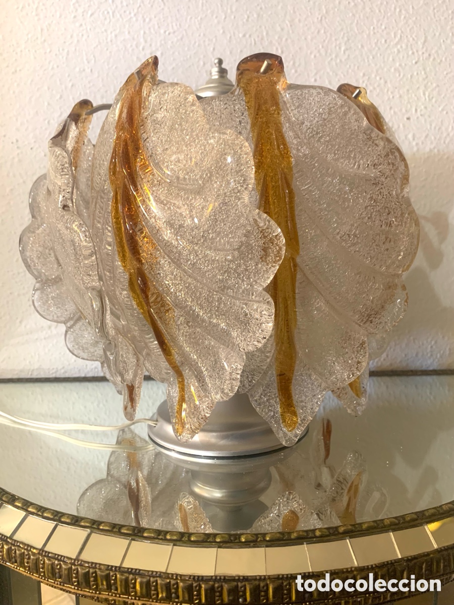 Vintage: L&Aacute;MPARA CRISTAL ITALIANO - Foto 3