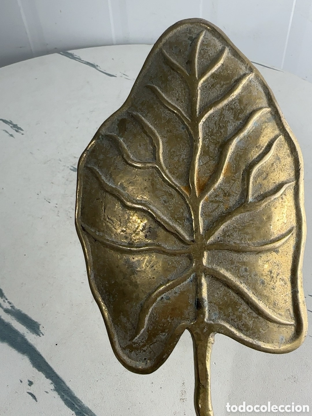Vintage: Brass wall-mounted candle holder - Foto 5