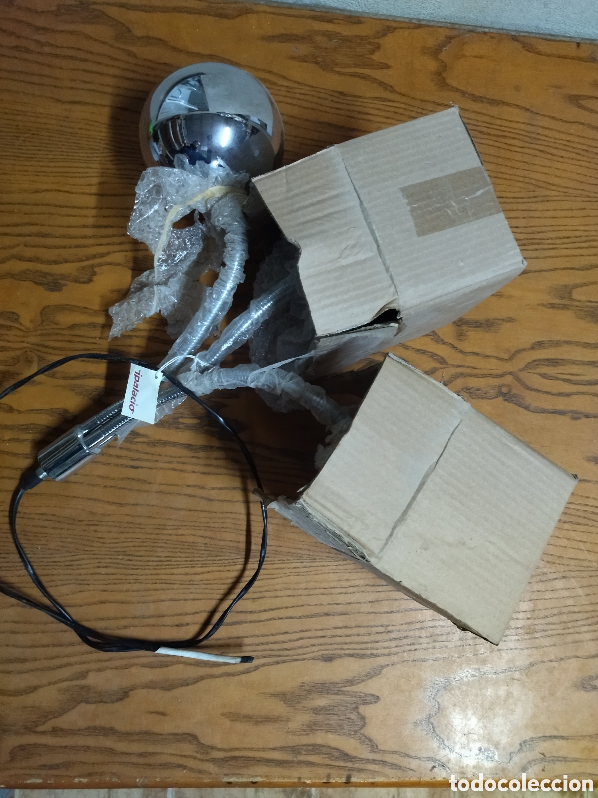 Vintage: Lampara flexo space age, eyeball con 3 brazos. Sin usar. - Foto 19